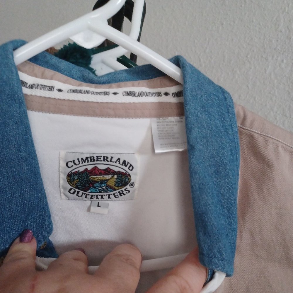 Vintage Cumberland Outfitters Western Button Up